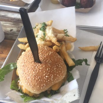 Big Ray's Fish Camp - Cheeseburger with Parmesan fries! - Seafood Near Me - Tampa, Florida Big Ray's Fish Camp - Cheeseburger with Parmesan fries! - Seafood Near Me - Tampa, Florida