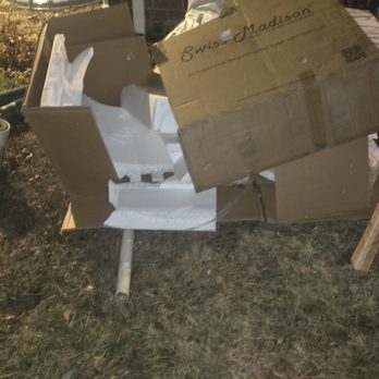 DB Home Improvement - Trash in my yard - General Contractors Near Me