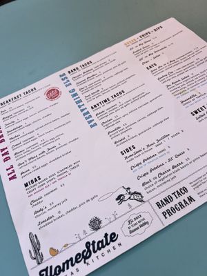 Menu photo 4 HomeState Pasadena, CA