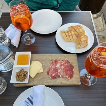 Uva Enoteca - Happy Hour (meet/cheese board & spritzer) - Italian Near Me - San Francisco, California