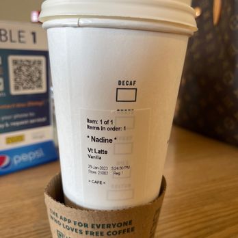 Starbucks - Venti Vanilla Latte - Coffee & Tea Near Me - Aiea, Hawaii Starbucks - Venti Vanilla Latte - Coffee & Tea Near Me - Aiea, Hawaii
