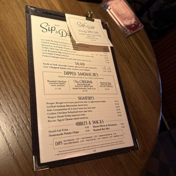 Gus' Sip & Dip - Menu - Pubs Near Me - Chicago, Illinois