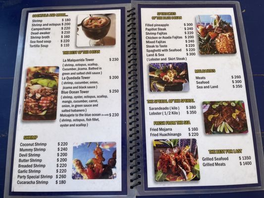 Menu photo 1 Ocean Azul Puerto Vallarta, JAL