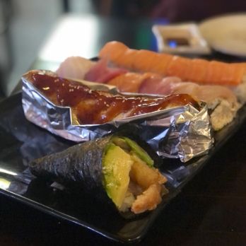 Daiki Sushi - a close up of a plate of sushi - Japanese Near Me - San Mateo, California Daiki Sushi - a close up of a plate of sushi - Japanese Near Me - San Mateo, California