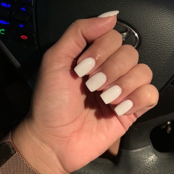 Venice Nails and Spa - White dip powder on natural nails. Beautiful!!! - Nail Salons Near Me - Orlando, Florida Venice Nails and Spa - White dip powder on natural nails. Beautiful!!! - Nail Salons Near Me - Orlando, Florida