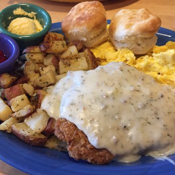 Biscuits Cafe - Chicken Fried Steak,  so good! - Cafes Near Me - Surprise, Arizona