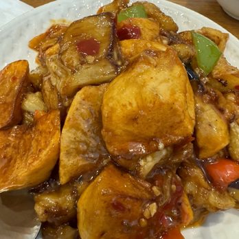 The Cozy Place Restaurant - Eggplant with Potatoes - Chinese Near Me - Victoria, British Columbia