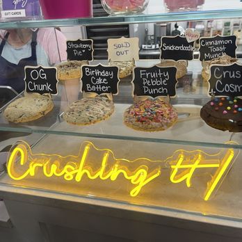 Crush Cookie Bar - Ice Cream & Frozen Yogurt Near Me - Englewood, New Jersey Crush Cookie Bar - Ice Cream & Frozen Yogurt Near Me - Englewood, New Jersey