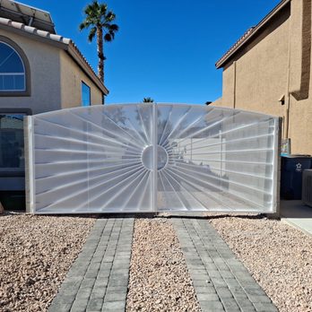 All Custom Iron - Custom Double RV Gate - Metal Fabricators Near Me