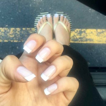Luxury Nails - "Funny Bunny" toes and French Mani - Perfect for my white Eid outfit. #favoritenailsalon - Nail Salons Near Me - Clawson, Michigan Luxury Nails - "Funny Bunny" toes and French Mani - Perfect for my white Eid outfit. #favoritenailsalon - Nail Salons Near Me - Clawson, Michigan