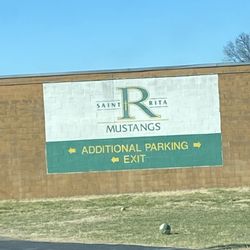Saint Rita Mustangs Mural