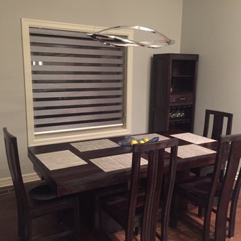 The Blind Guy - Kitchen table picture window - Shades & Blinds Near Me