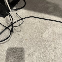 Stanley Steemer - Post "cleaning" stains