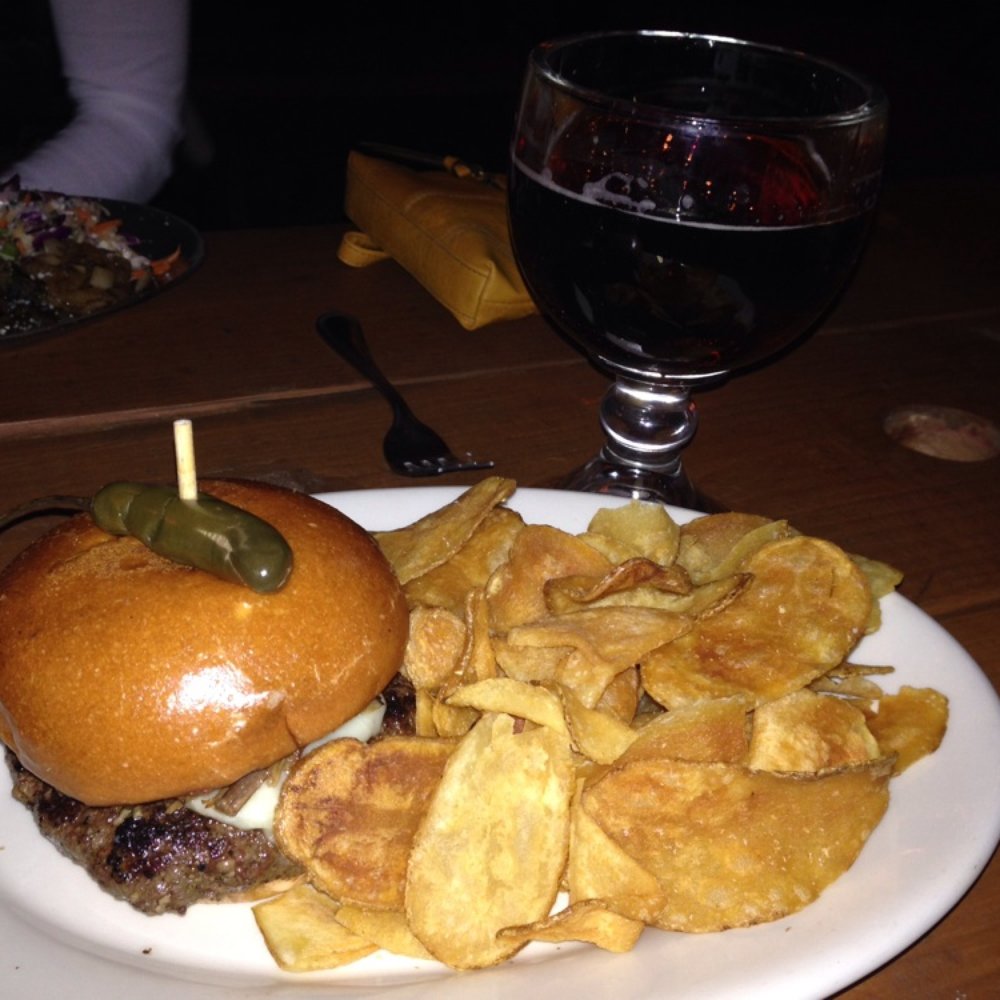 The Rustic - The rustic burger. Try the jalapeno ketchup but watch the pepper that comes with it. - New American Near Me - Dallas, Texas The Rustic - The rustic burger. Try the jalapeno ketchup but watch the pepper that comes with it. - New American Near Me - Dallas, Texas
