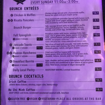 Sister - Menu - Bars Near Me - Albuquerque, New Mexico