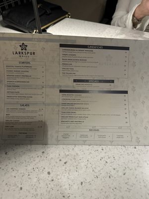 Menu photo 1 Larkspur Grill Palm Desert, CA Menu photo 1 Larkspur Grill Palm Desert, CA