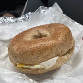 Ray’s Donuts - Egg and cheese whole wheat bagel - Donuts Near Me - Canton, Georgia