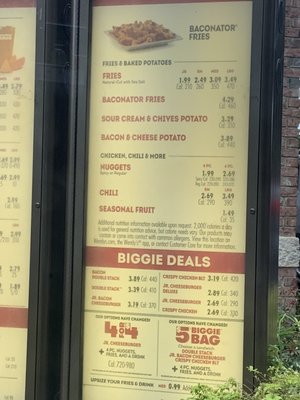 Menu photo 2 Wendy's Wheaton, MD