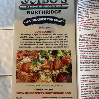 Guido's Pizza & Pasta - Menu 2026 Aug - Pizza Near Me - Northridge, California Guido's Pizza & Pasta - Menu 2026 Aug - Pizza Near Me - Northridge, California