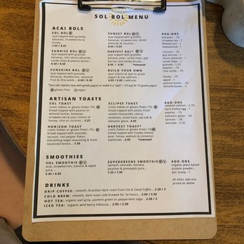 Sol Bol Acai - Acai Bowls Near Me - Visalia, California Sol Bol Acai - Acai Bowls Near Me - Visalia, California