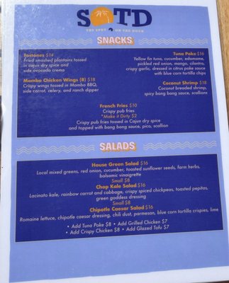 Menu photo 1 The Spot on the Dock Burlington, VT Menu photo 1 The Spot on the Dock Burlington, VT