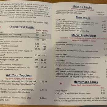 Acme Burger - Burgers Near Me - Cotati, California Acme Burger - Burgers Near Me - Cotati, California
