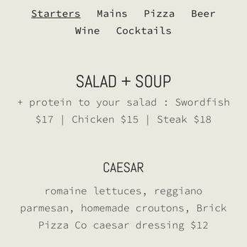 Brick Pizza Co. - Menu - Pizza Near Me - Bristol, Rhode Island Brick Pizza Co. - Menu - Pizza Near Me - Bristol, Rhode Island