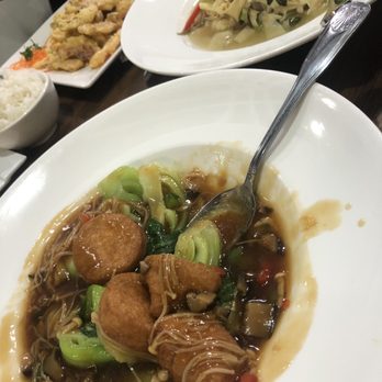 Veggie House - Enoki Mushroom Over Egg Tofu , Wok Fried Tofu Skin with Mixed Vegetable , Golden Pumpkins (egg) - Vegan Near Me - Chicago, Illinois Veggie House - Enoki Mushroom Over Egg Tofu , Wok Fried Tofu Skin with Mixed Vegetable , Golden Pumpkins (egg) - Vegan Near Me - Chicago, Illinois