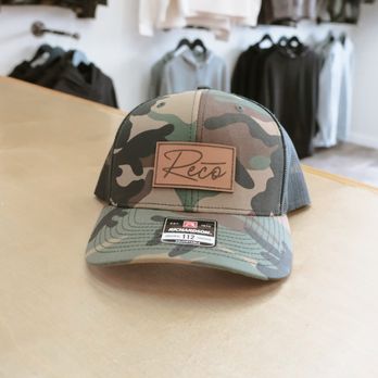Reco Brands - Leather patch hat - Graphic Design Near Me - Lynden, Washington