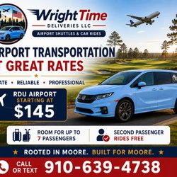 WrightTime - Your Airport Ride Starts Here.