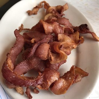 Fred's Diner - "Side" of bacon... almost 1/2 a pound! - Diners Near Me - Akron, Ohio Fred's Diner - "Side" of bacon... almost 1/2 a pound! - Diners Near Me - Akron, Ohio