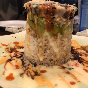 Sapporo Sushi - Ahi Tower! - Sushi Bars Near Me - Troy, Michigan