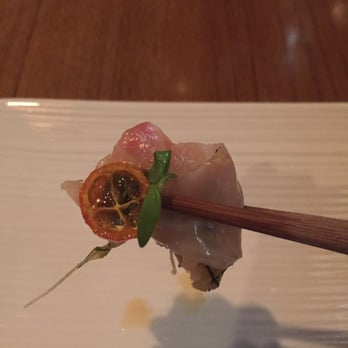 Kata Robata - Close look of red snapper with 柚子汁。amazing! - Sushi Bars Near Me - Houston, Texas