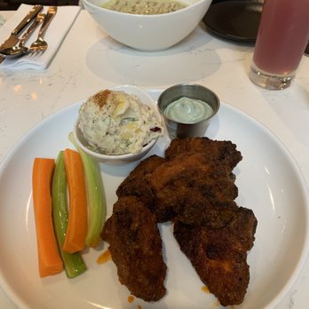 P.S. Kitchen - Maitake mushroom Buffalo wings - Vegetarian Near Me - New York, New York