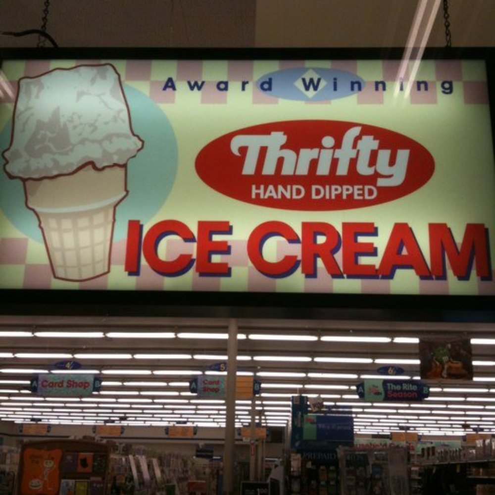 Rite Aid - an ice cream sign in a store - Drugstores Near Me - San Jose, California Rite Aid - an ice cream sign in a store - Drugstores Near Me - San Jose, California