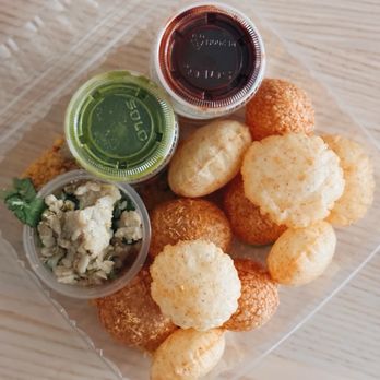 Pav Bhaji Express - 17. Dhai Batata Sev Poori - Food Trucks Near Me - Austin, Texas