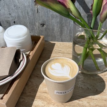 Junia Café - Flat White - Coffee & Tea Near Me - Gardena, California Junia Café - Flat White - Coffee & Tea Near Me - Gardena, California