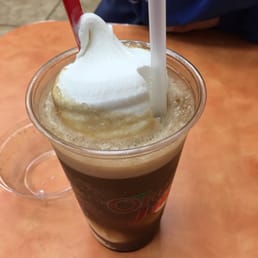 Root beer float