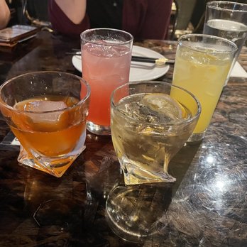 XO Restaurant - Cocktails: bourbon highball, pink cactus, Lilikoi margarita, yuzu old fashioned - Asian Fusion Near Me - Honolulu, Hawaii XO Restaurant - Cocktails: bourbon highball, pink cactus, Lilikoi margarita, yuzu old fashioned - Asian Fusion Near Me - Honolulu, Hawaii