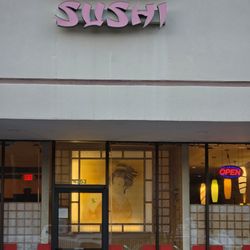 Ben Gui Sushi - The small sign up above.