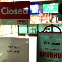 G’s Tacos - Públic signs
