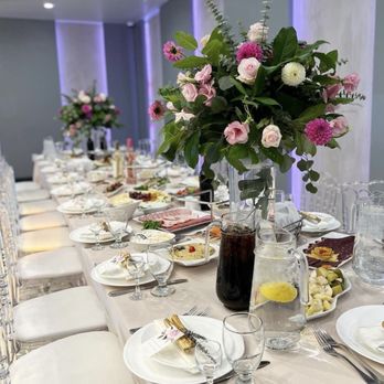 Alloro Restaurant - Bridal Shower Table Set Up - Venues & Event Spaces Near Me - Burbank, California