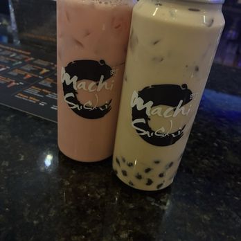 Machi Sushi - Assam black tea with Tapioca And Strawberry Black milk tea - Japanese Near Me - Georgetown, Texas Machi Sushi - Assam black tea with Tapioca And Strawberry Black milk tea - Japanese Near Me - Georgetown, Texas