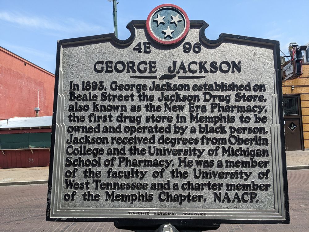 George Jackson Historical Marker