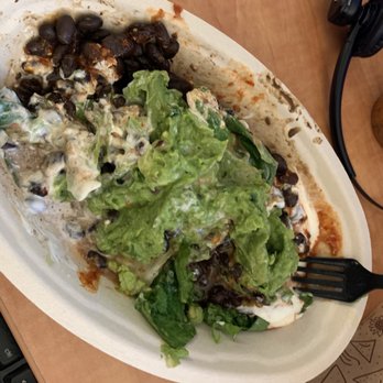 Chipotle Mexican Grill - Supposedly their veggie salad. - Mexican Near Me - Selma, California