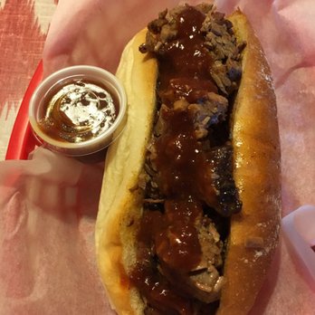Uncle Bobo's - Beef Brisket Sandwich-tender yum! - Barbeque Near Me - Kaaawa, Hawaii
