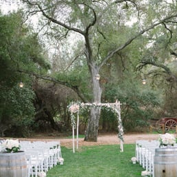 The ceremony arbor Seven Stems custom made for us