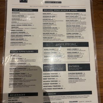 Maki Hibachi - Menu - Japanese Near Me - Orlando, Florida