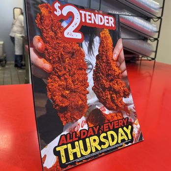 The Red Chickz - 2$ tender! - Chicken Shop Near Me - Carlsbad, California