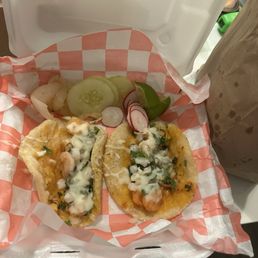 Shrimp tacos Shrimp tacos